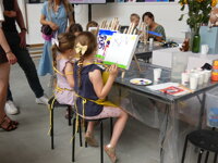 Veel kunstenaars op het Kunsthelden Festival